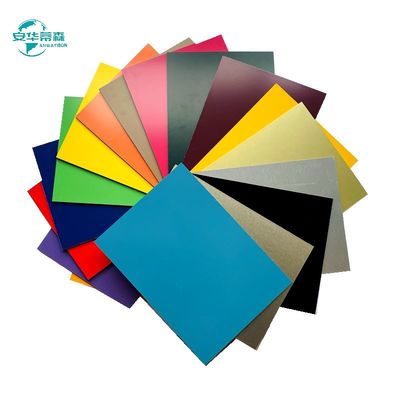 اللون الصلب ACP غطاء الجدار الخارجي PE طلاء PVDF